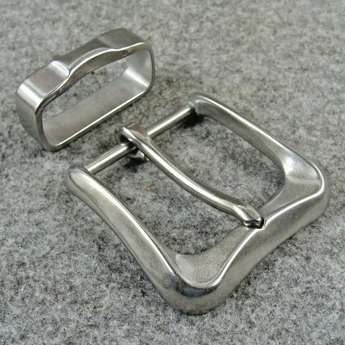 Heavy Duty Pin Belt Buckle Stainless Steel Buckles For 1.5″ Belt With Belt Loop