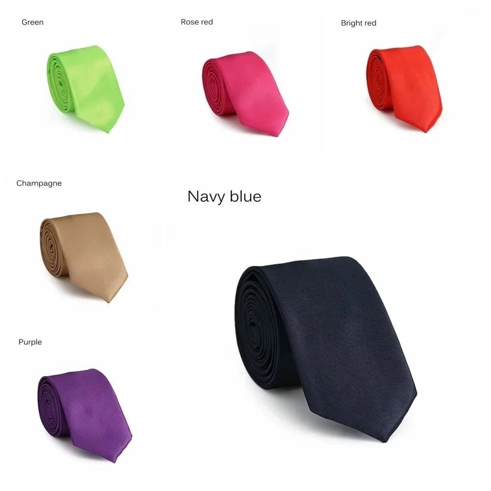 New Men’s Dress Tie Solid Color Classic Neck Tie Necktie Wedding Formal USA
