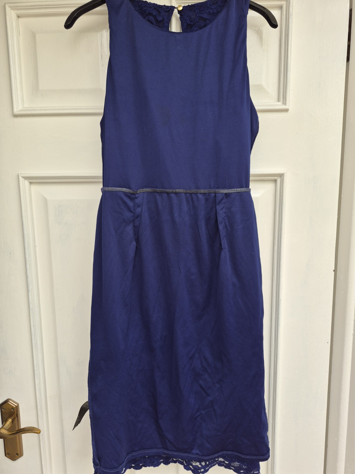 Oasis Royal Blue Lace dress. Size 12. Fully Lined. Good condition.