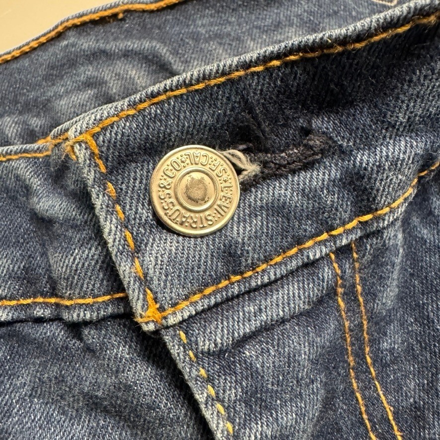 Levis 511 Slim Fit All Seasons Tech Blue Jeans Mens 36×30 WaterLess Stretch