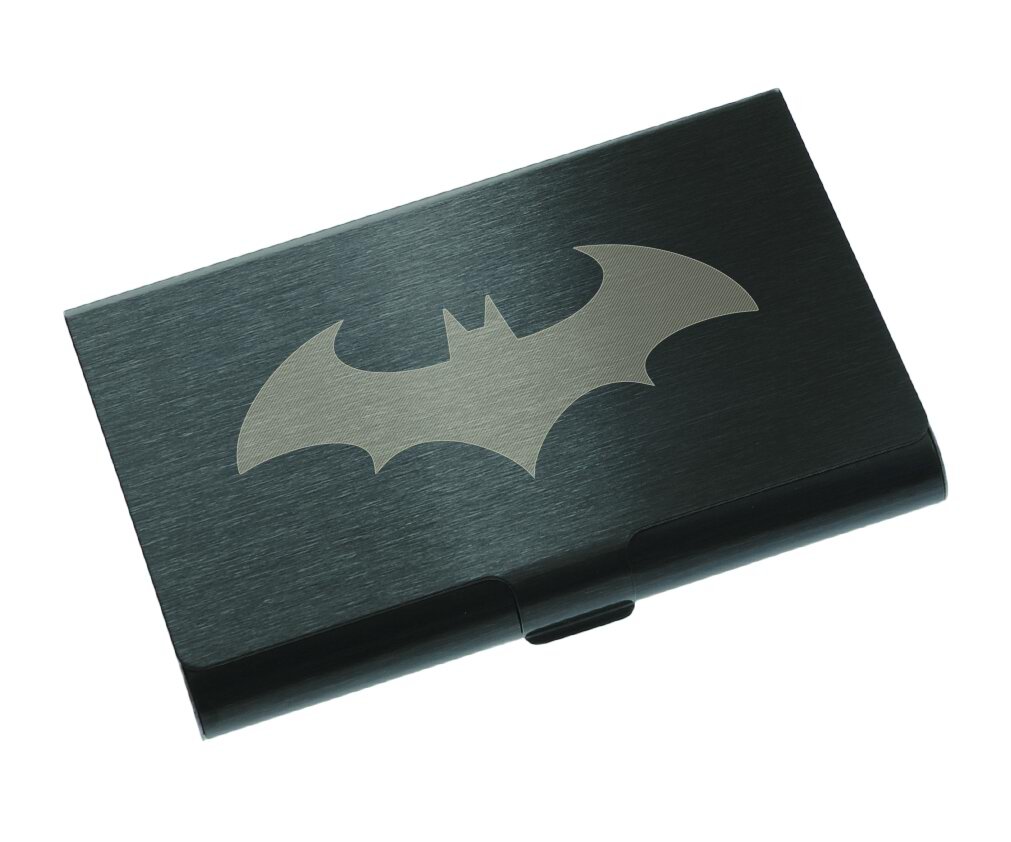 Batman Novelty Stainless Steel Business Men Credit Card Holder Money Wallet