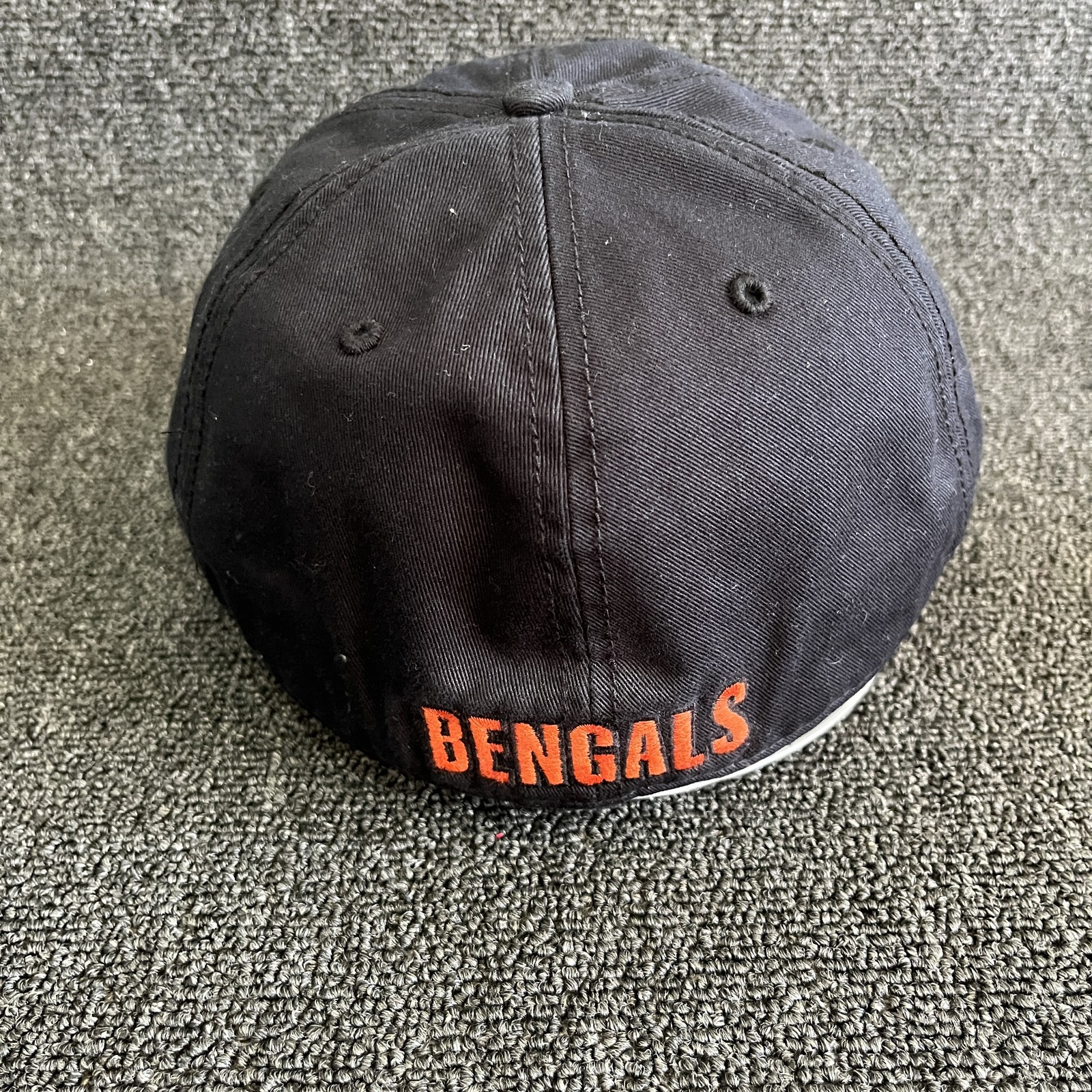 ’47 Brand Bengals Baseball Cap Strapback Charcoal Orange One Size New