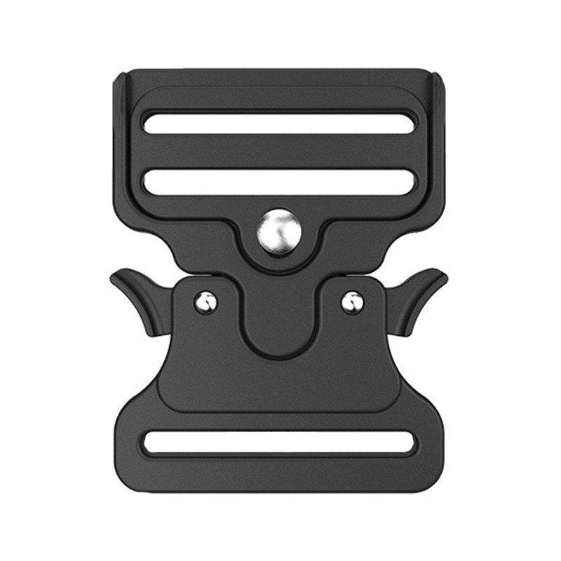Tactical Quick Release Buckle Black for 50-52mm Webbing, Heavy Duty Belt Buckle