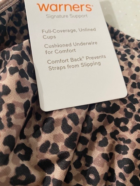 Warners SIGNATURE SUPPORT BRA cushioned underwire stretch 35002A BRAND NEW