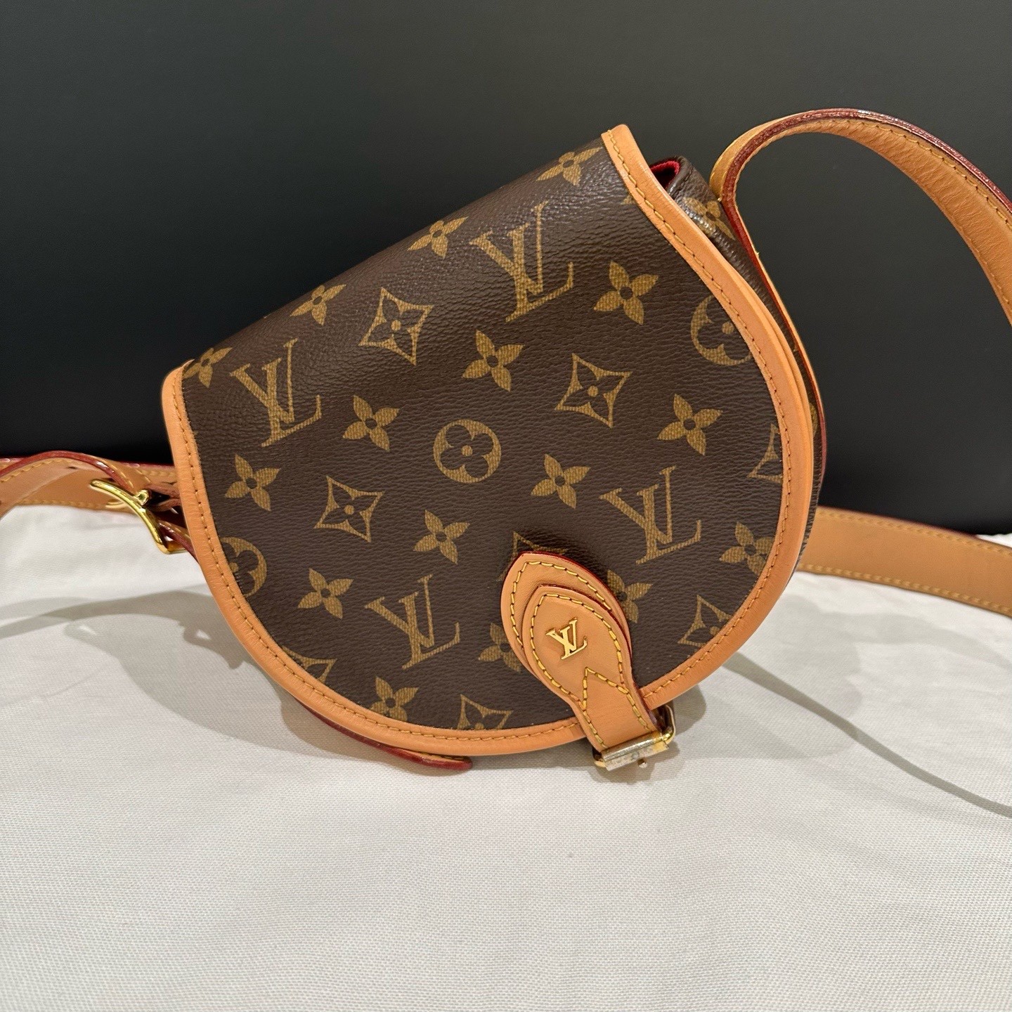 Louis Vuitton Pre-Owned Authentic Saddle Bag Brown Free Tracked Shipping