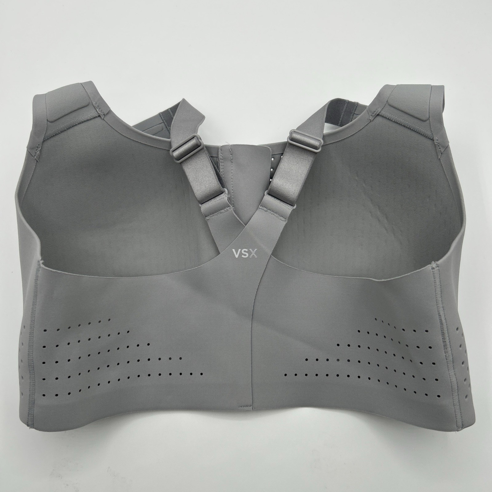 Victoria’s Secret Featherweight Max Front Close Sports Bra Gray Pick Your Size
