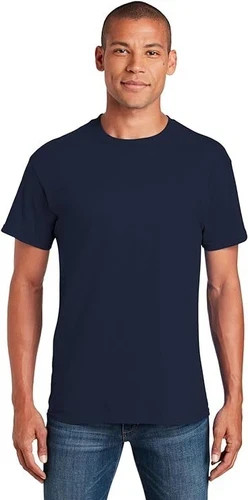 Gildan (5-pack) Navy Bulk Solid Ultra Cotton Short Sleeve Blank Tee T-Shirt S-XL