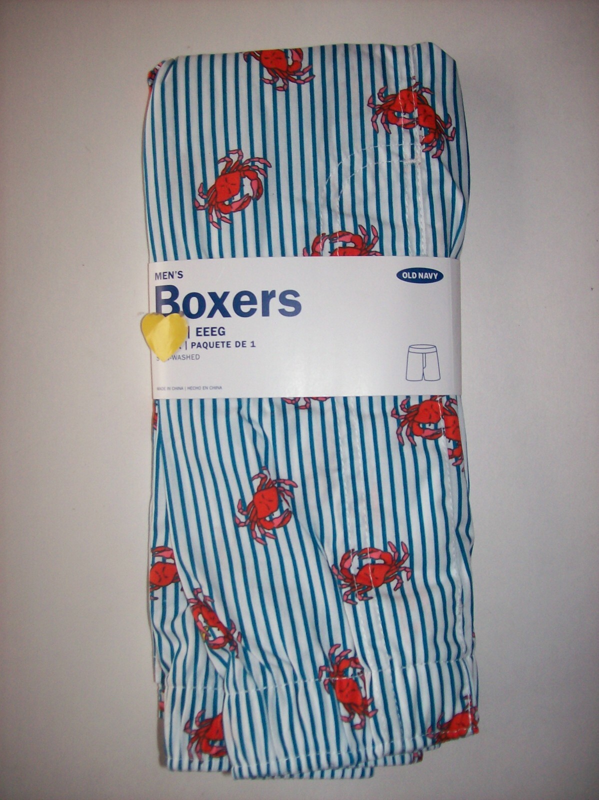 Old Navy Underwear Mens 1 Pair Cotton Boxer S M L XL XXL XXXL Assorted
