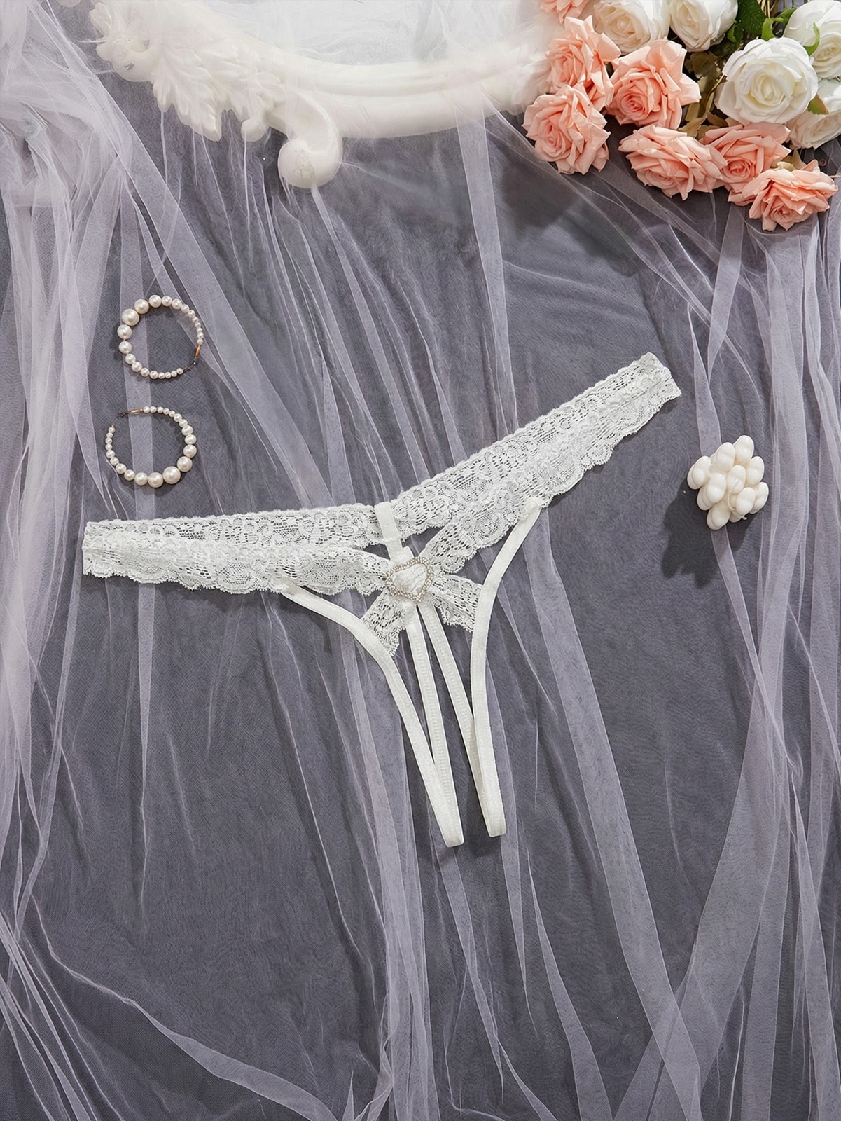 ☆USA☆ Sexy Women Lace Thong G-string Panties Lingerie Underwear Crotchles T-back