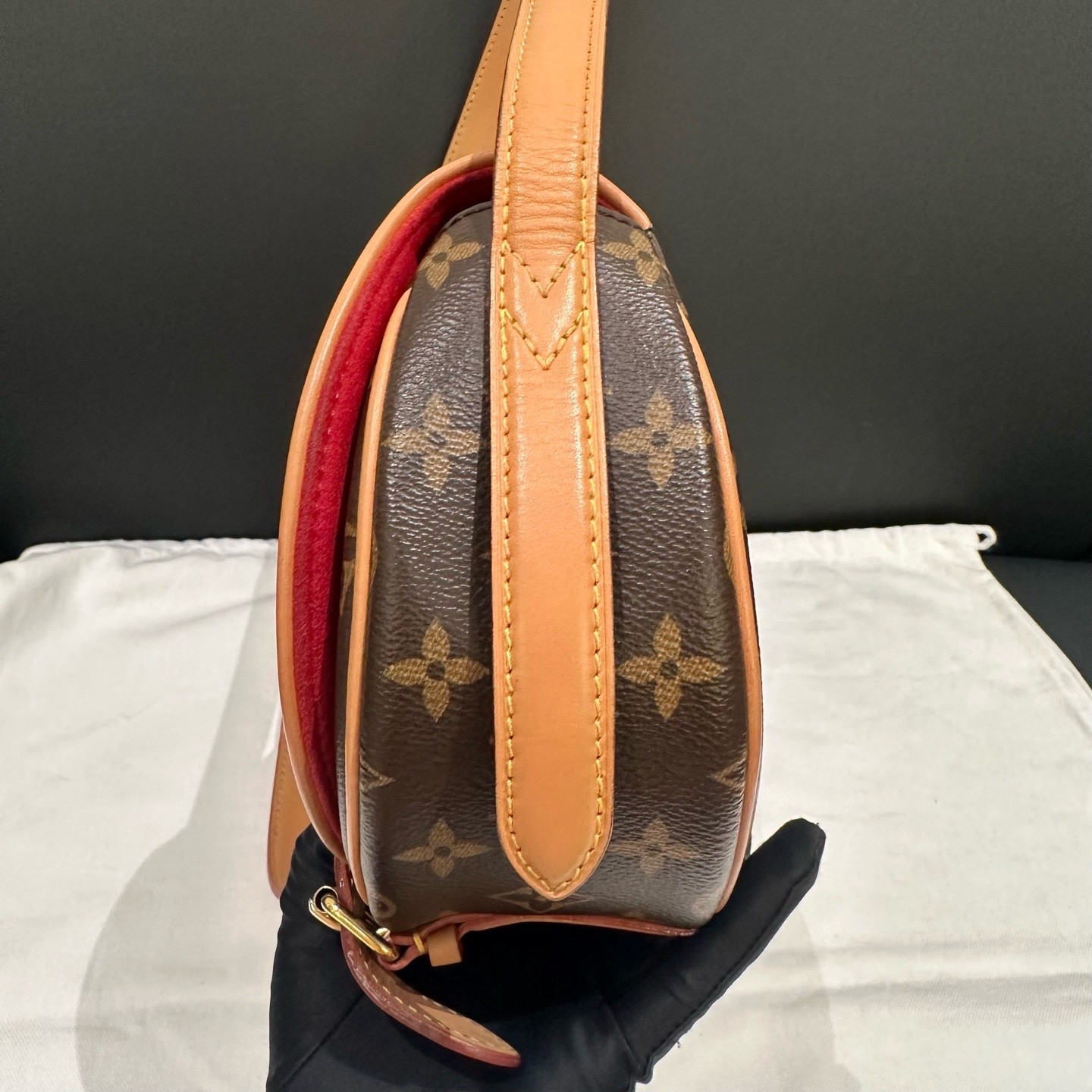 Louis Vuitton Pre-Owned Authentic Saddle Bag Brown Free Tracked Shipping
