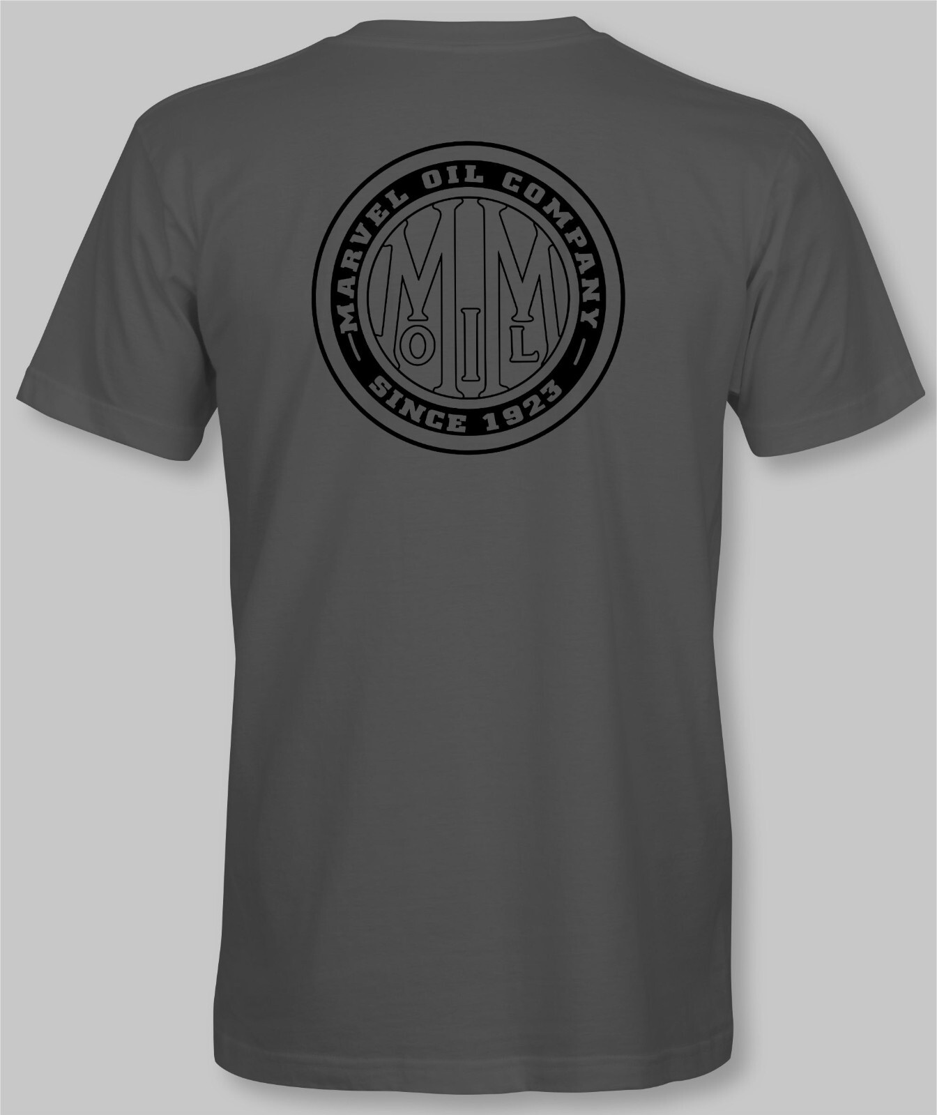 Marvel Mystery Oil Retro T-Shirt 50/50 Cotton Blend james hot rat rod jesse