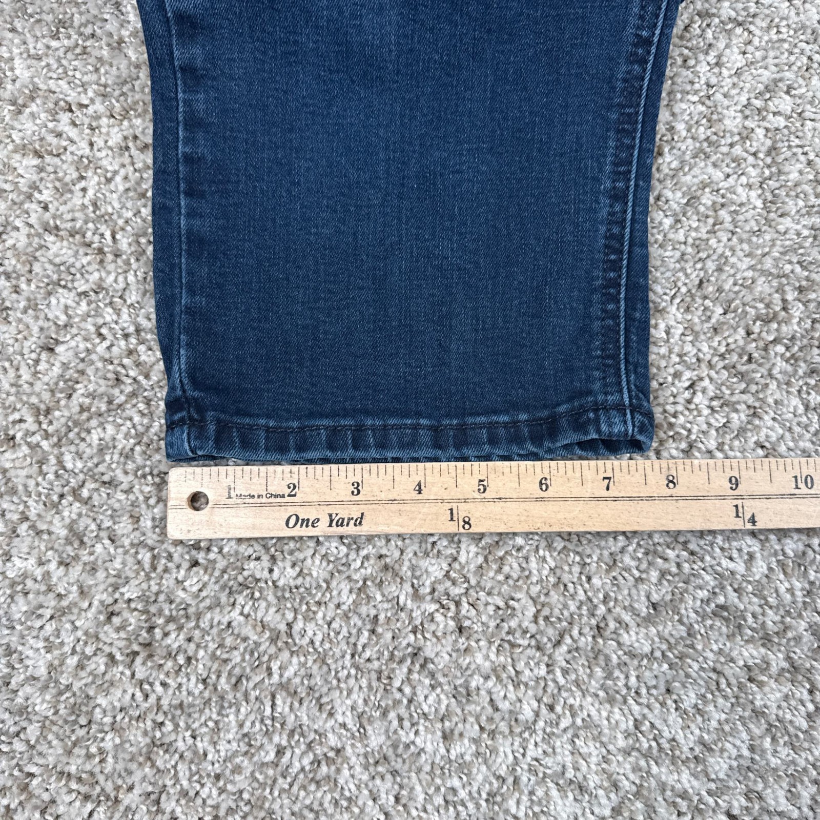 Levis 541 Jeans Mens 38 Blue Straight Leg Dark Zip Fly All Seasons Tech 38×32
