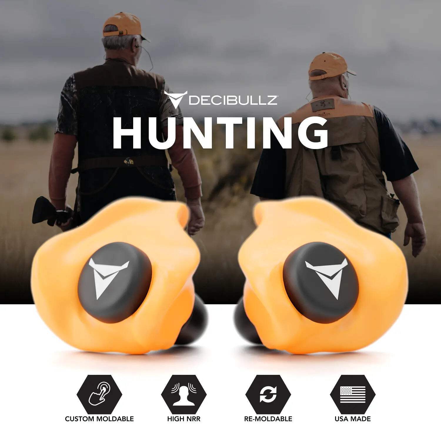Custom Molded Earplugs 31dB NRR Pro-Pack with Case and Lanyard