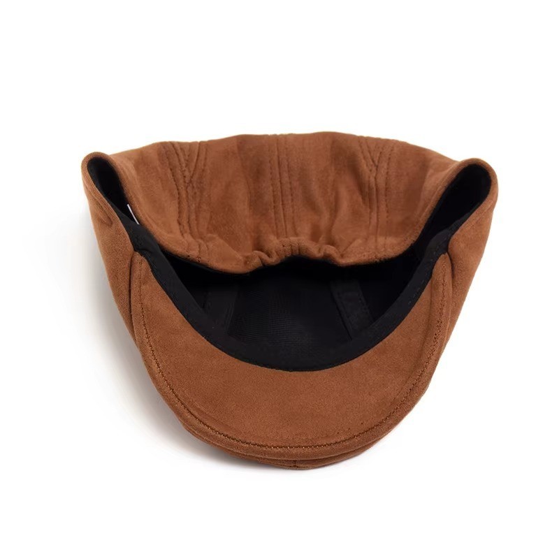 Hat Herringbone Ivy Hat Wool Stripe Gatsby Cap Golf Driving Flat Cabbie Newsboy