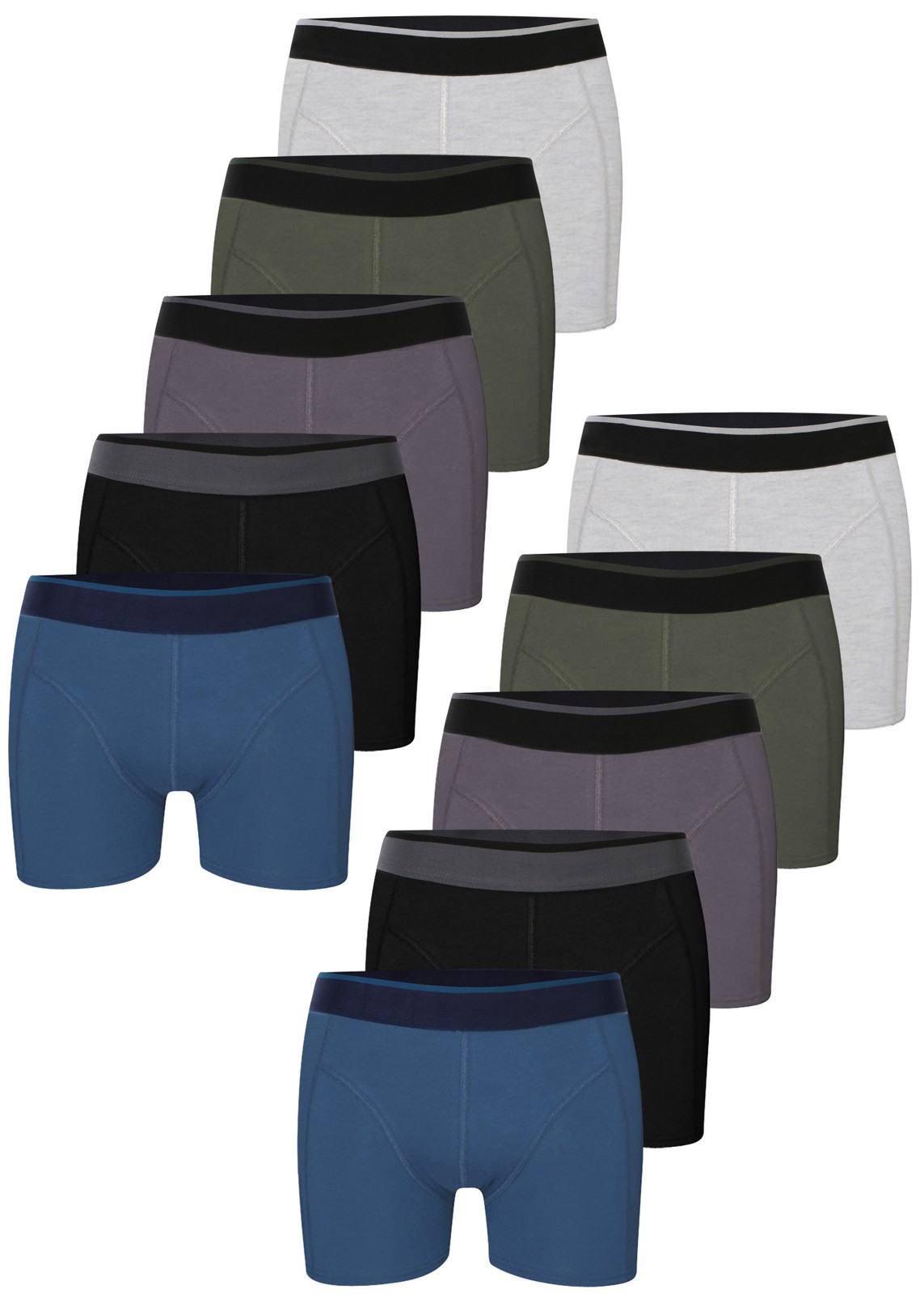 10 mens boxer shorts cotton S M L XL XXL XXXL underpants underwear boxers