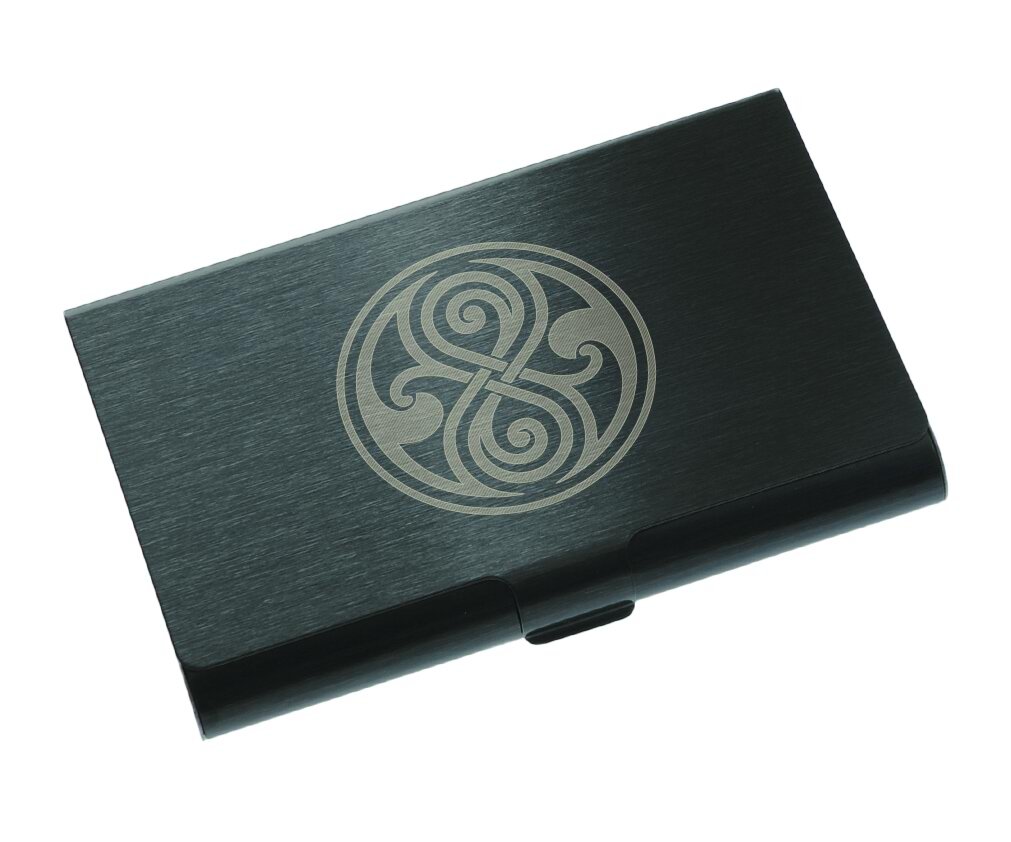 Doctor Who Novelty Stainless Steel Business Men Credit Card Holder Money Wallet