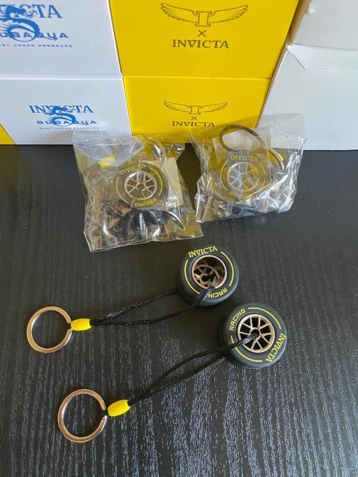 Invicta Racing Key Chain