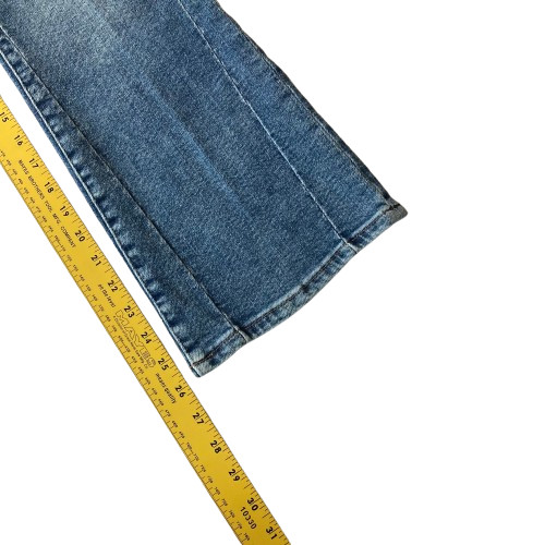 Good American Good Legs Crop Mini Boot Jeans Skinny Fit Womens 4 Indigo 917 NWT