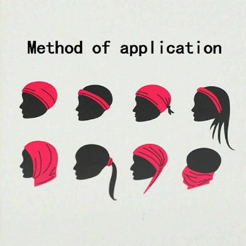 2pcs Elastic Stretch Wide Head band Hairband Running Yoga Turban Women Head mask