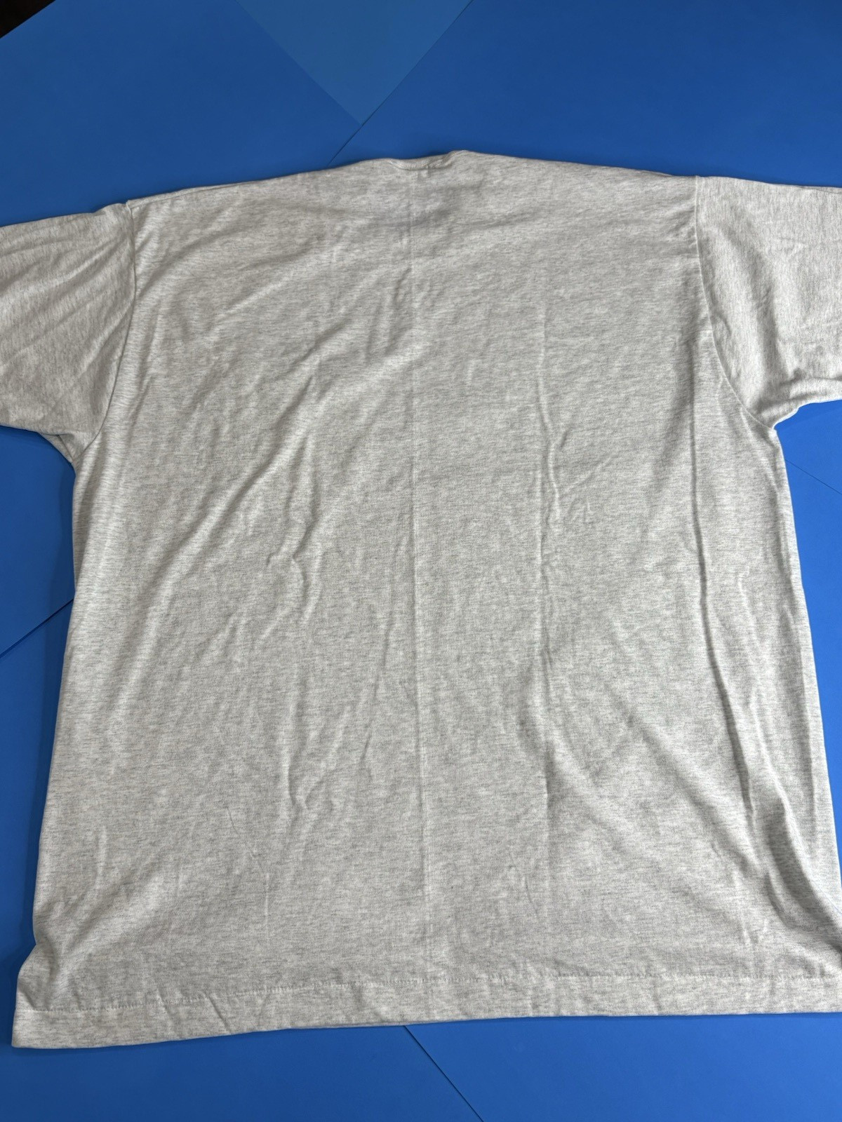 Vtg 1980s 1990s Fruit Of The Loom Best Made In USA Blank Grey T-Shirt 2XL NEW