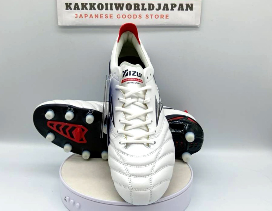 Mizuno Soccer Cleats MORELIA NEO 4 JAPAN Super White Pearl/Black P1GA2330 09 NEW