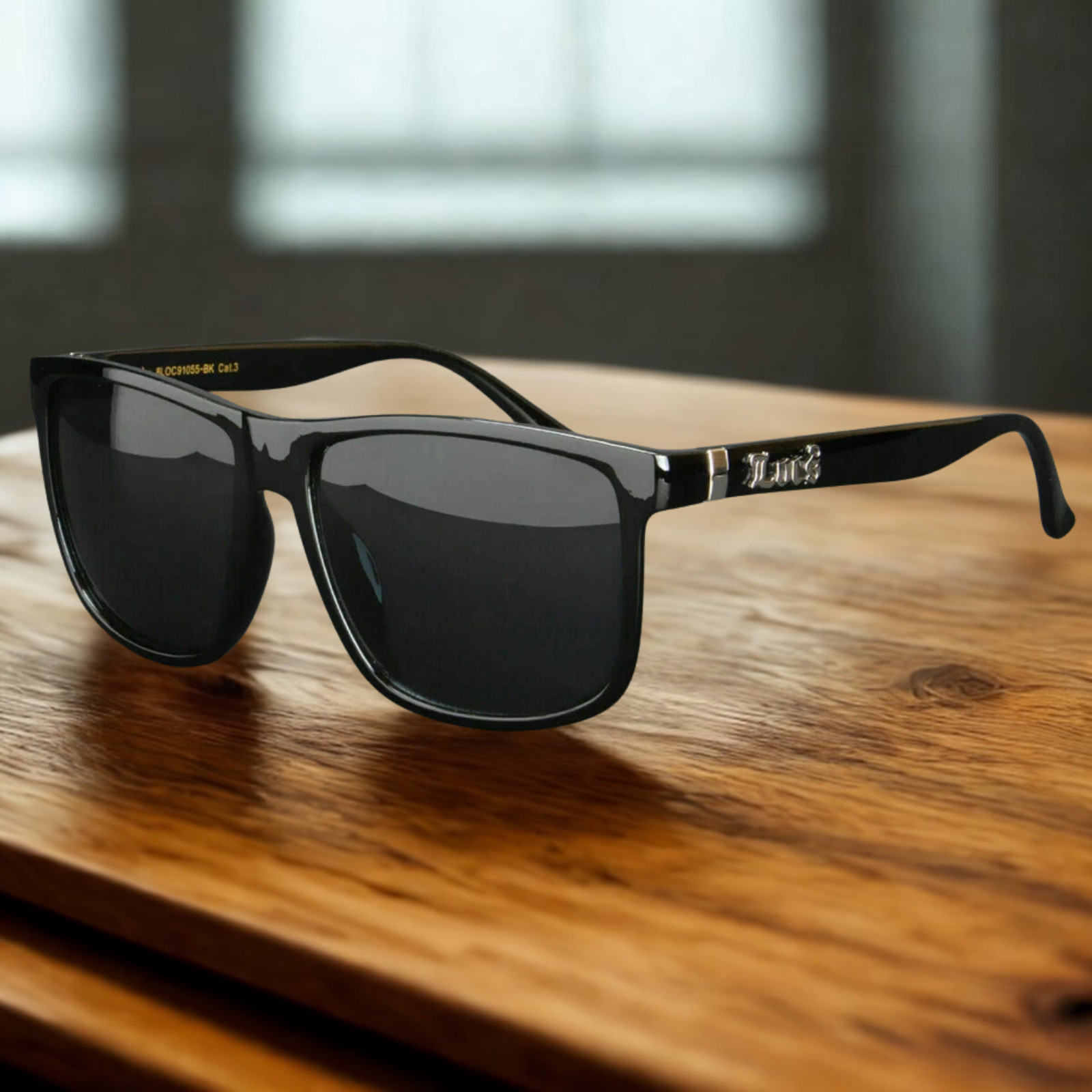 LOCS Flat Top Gangster Sunglasses Mens Designer Oversized Cholo Shades NEW
