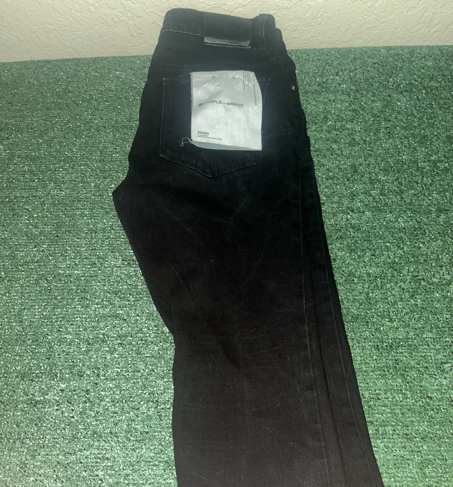 Purple Brand Men’s Black Slim Straight Denim Jeans Size 32