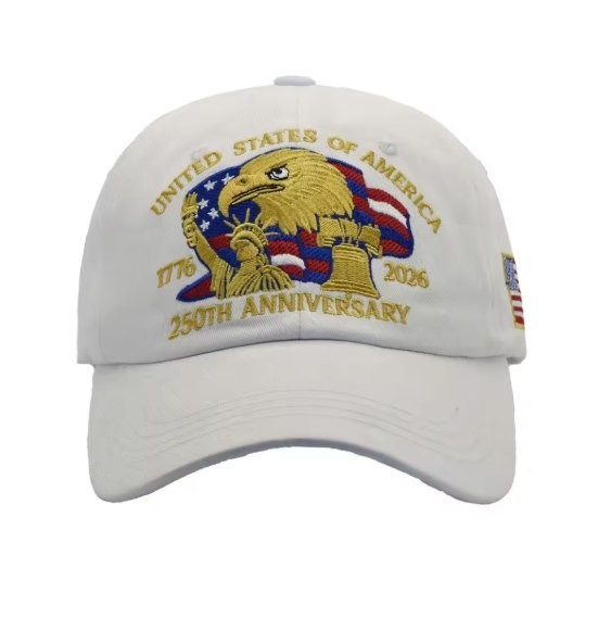 Baseball Cap United States 250th Anniversary Hat