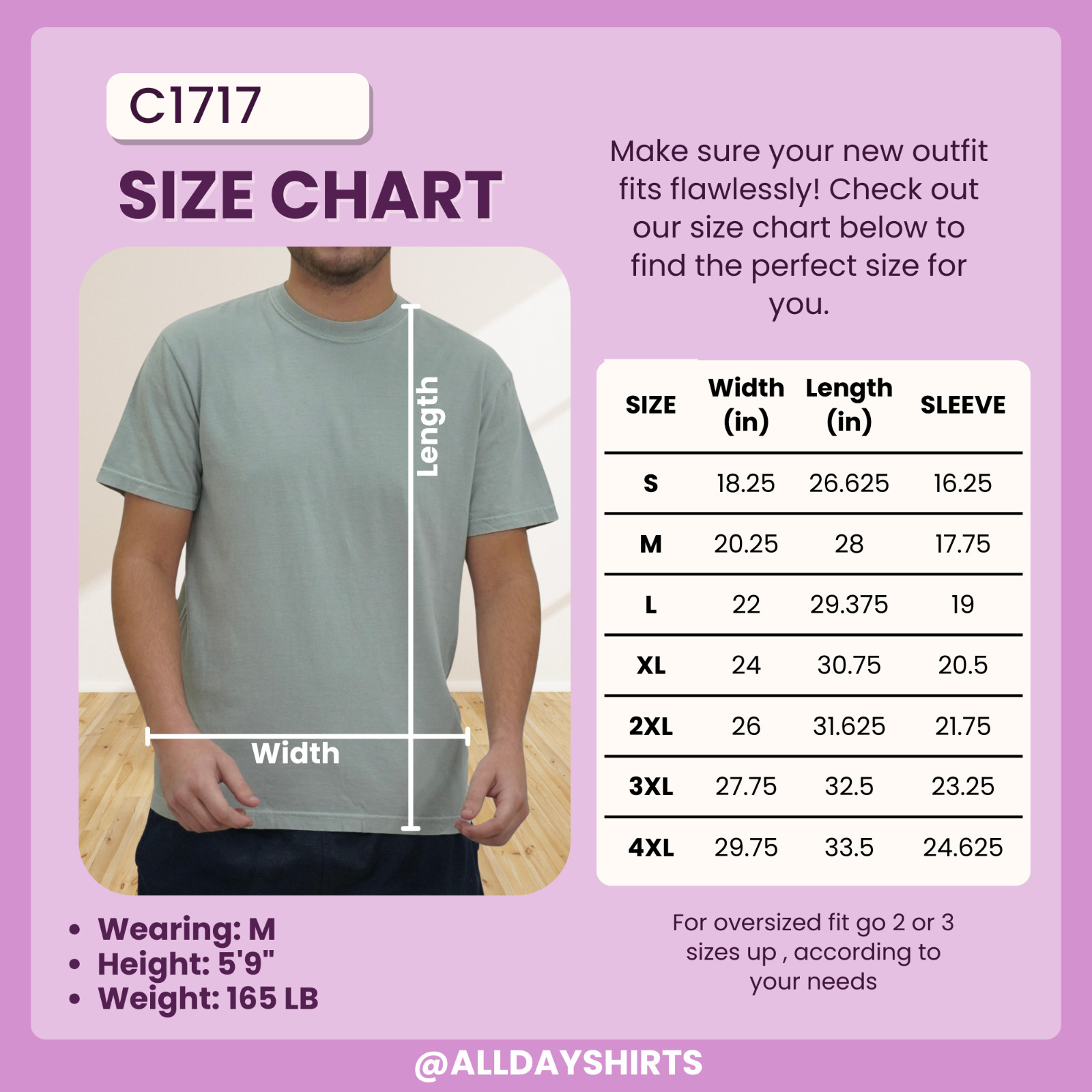 Comfort Colors C1717 Adult Heavyweight RS T-Shirt ( S – 4XL )