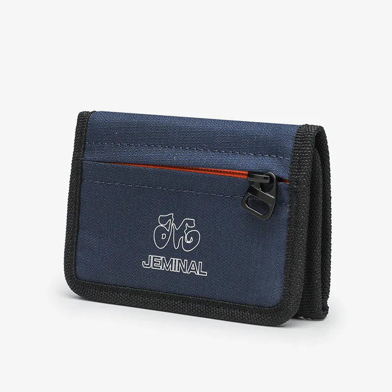 Japanese Style Nylon Trifold Wallet Casual Unisex Young Novelty Money Bag Purse