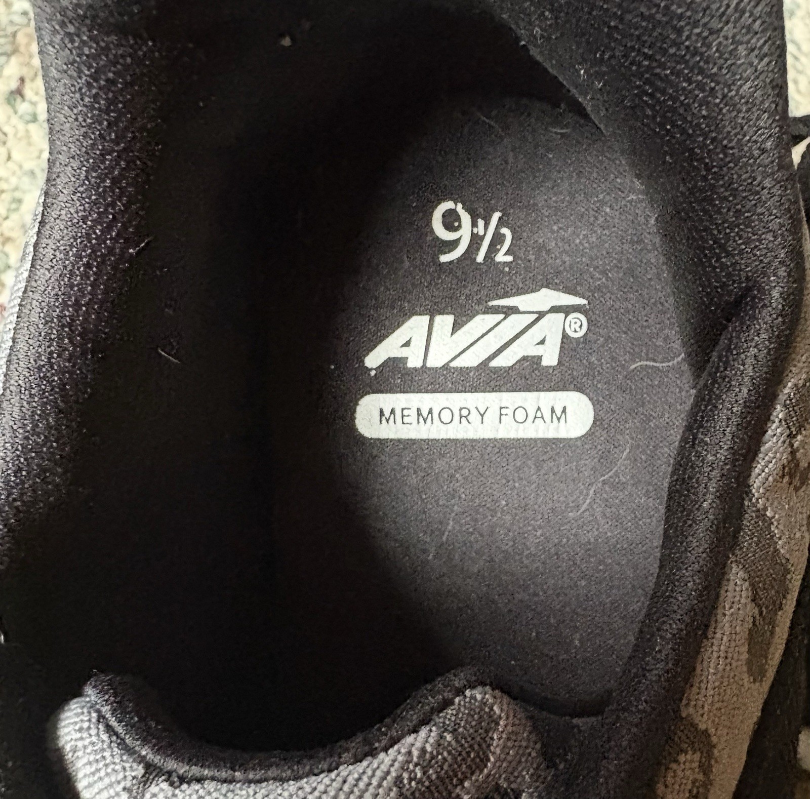 Avia Women’s Sneakers, Size 9 1/2, Memory Foam