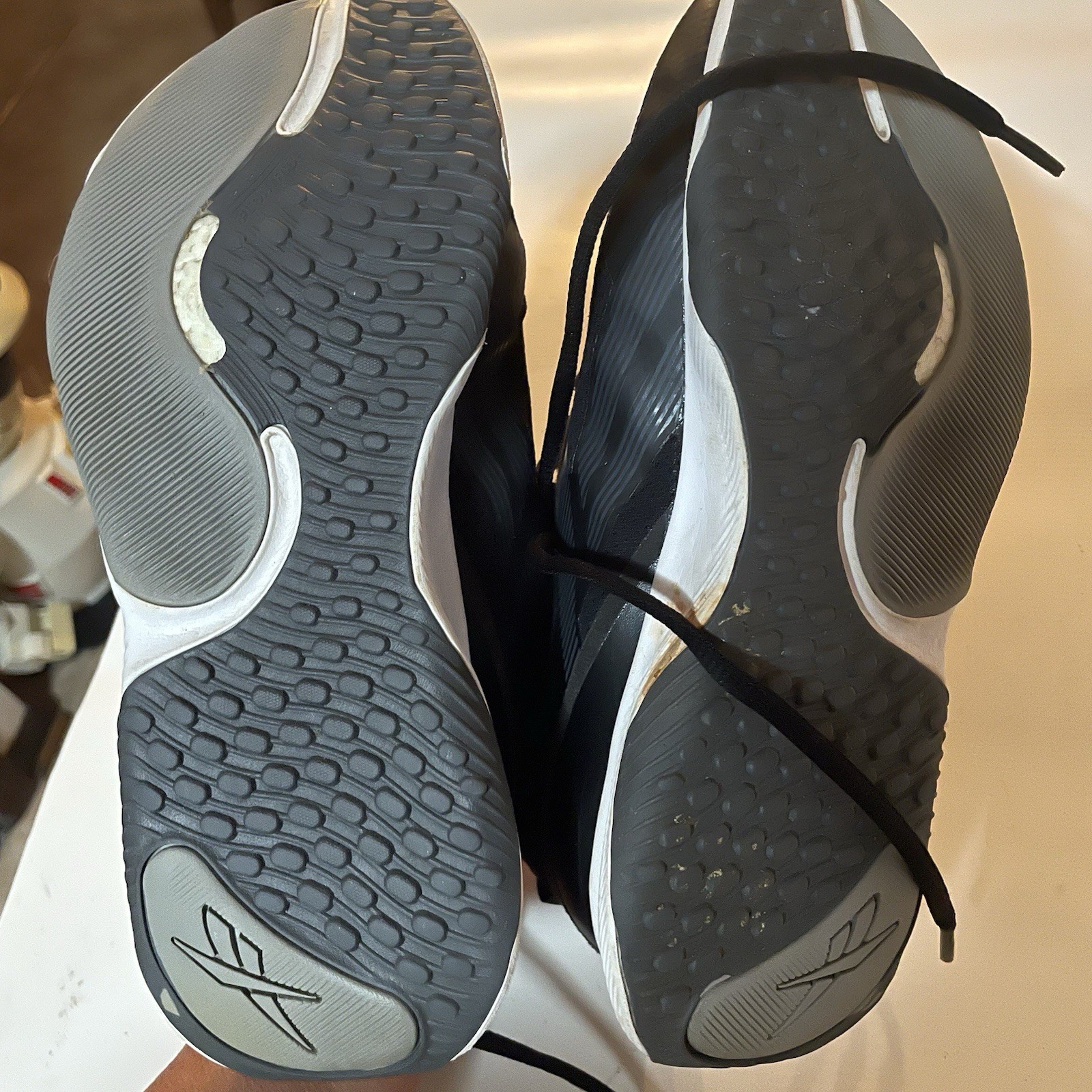 Reebok Athletic Women’s Black/White Slip Tongue Bootie Style LY3501
