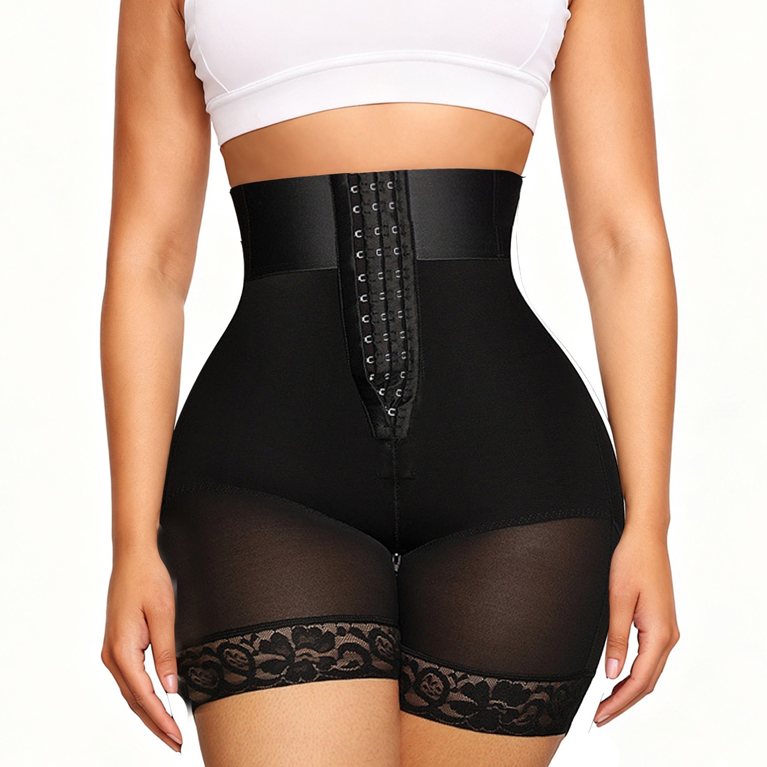 Tummy Control BBL Shorts Fajas Slimming Shapewear High Waist Butt Lifter Shaper