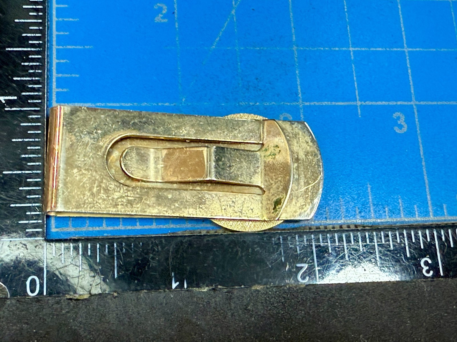 United States of America $20 Novelty Coin – Vintage Gold Tone Money Clip