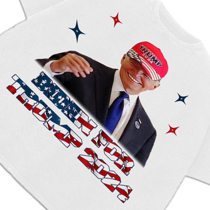 Biden For Donald Trump 2024 Maga Hat Funny Parody Custom Graphic T-Shirt