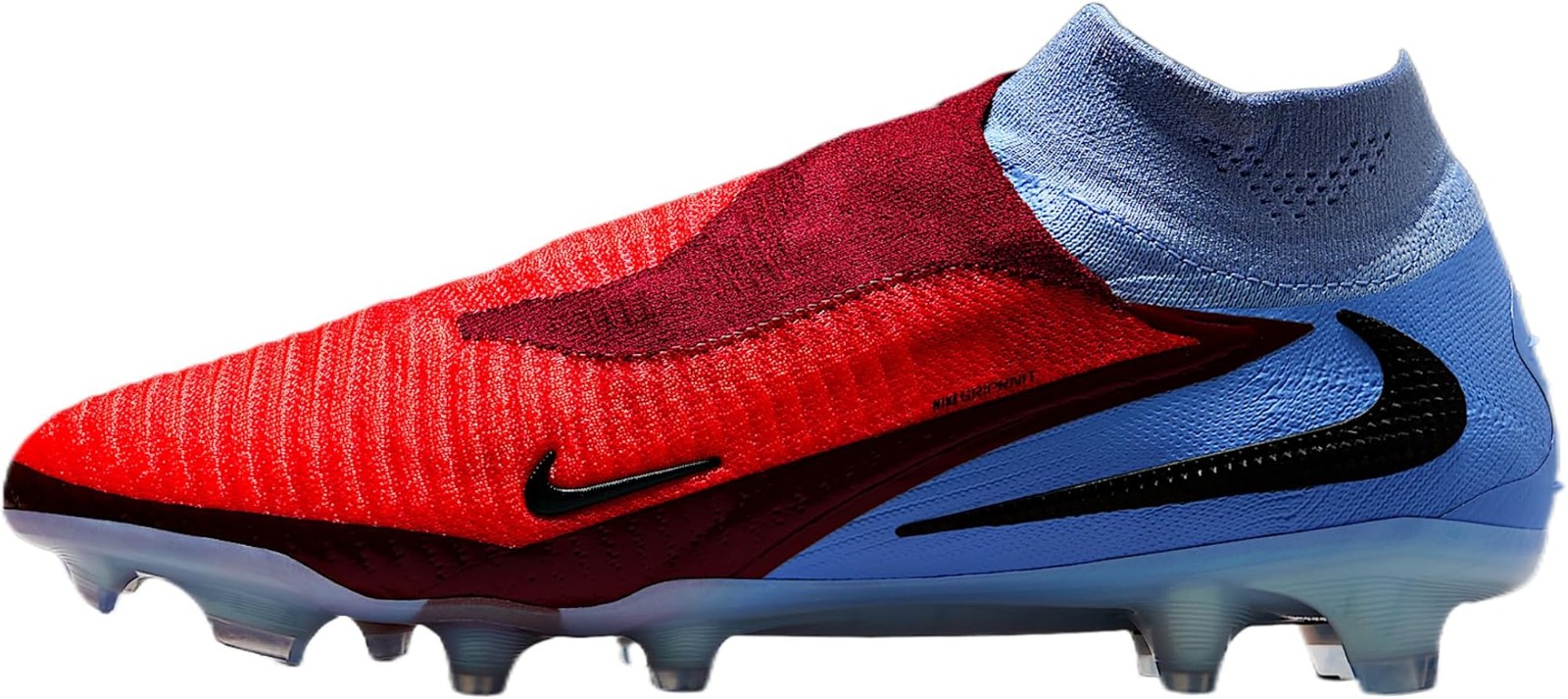 Nike Phantom 6 High Elite Firm-Ground Soccer Cleats (Royal Tint/Black/Bright Cri