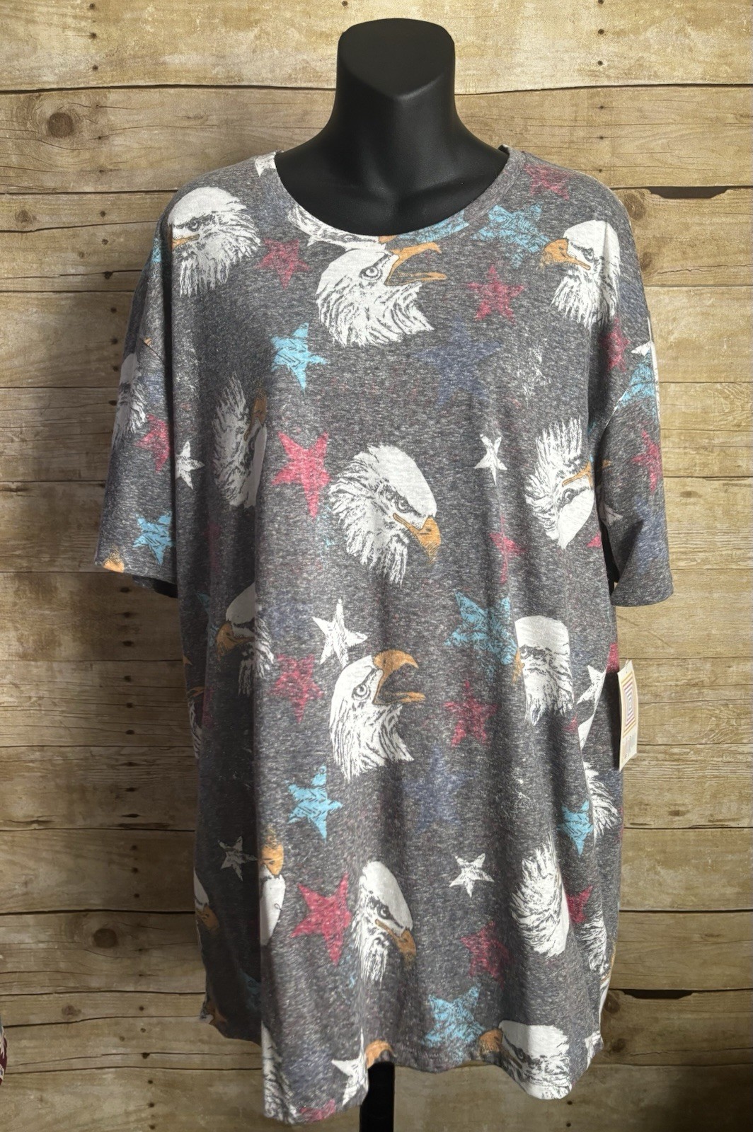 Lularoe Patrick T- NWT – Patriotic – Size XL