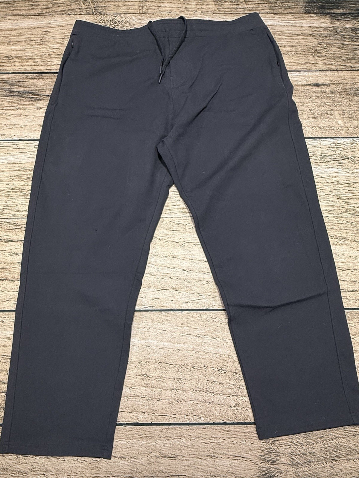 Public Rec All Day Everyday Pants Mens 44×30 Black Jogger Drawstring Stretch
