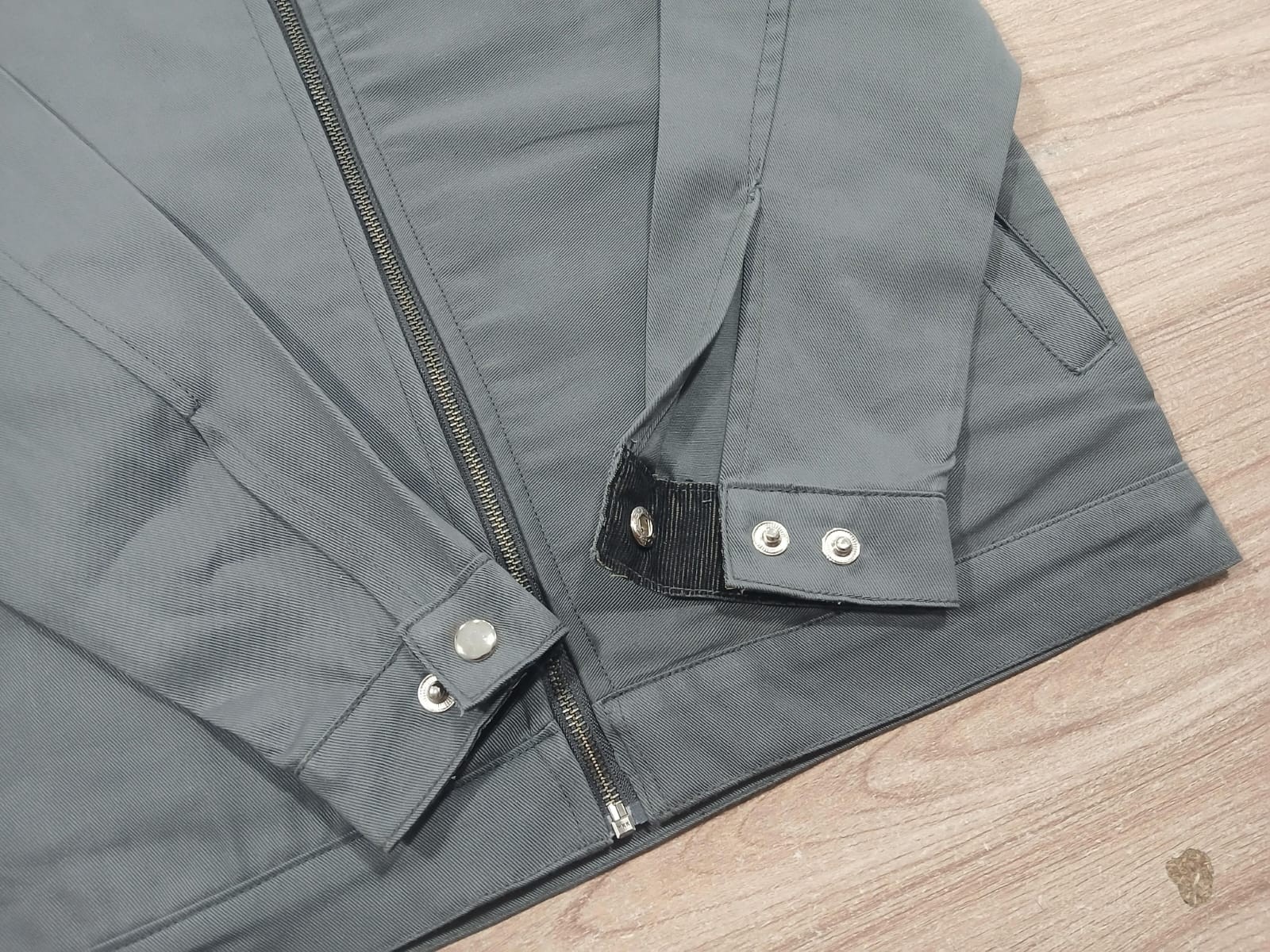 Filson Tacoma Work Jacket Charcoal 14oz Panama Cotton Canvas Coat