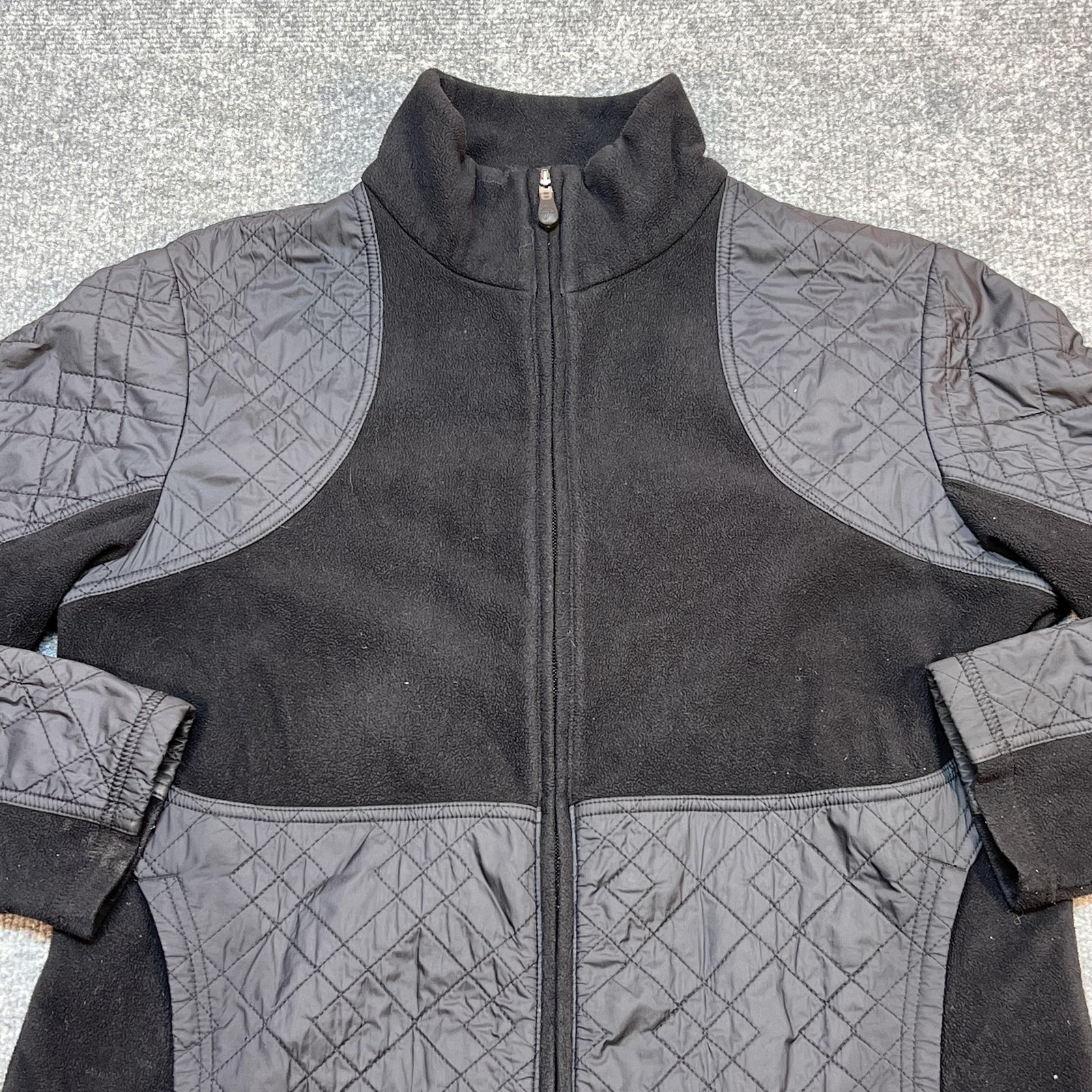 Columbia Titanium Jacket Womens Large Black Fleece Full Zip Insulated Pockets