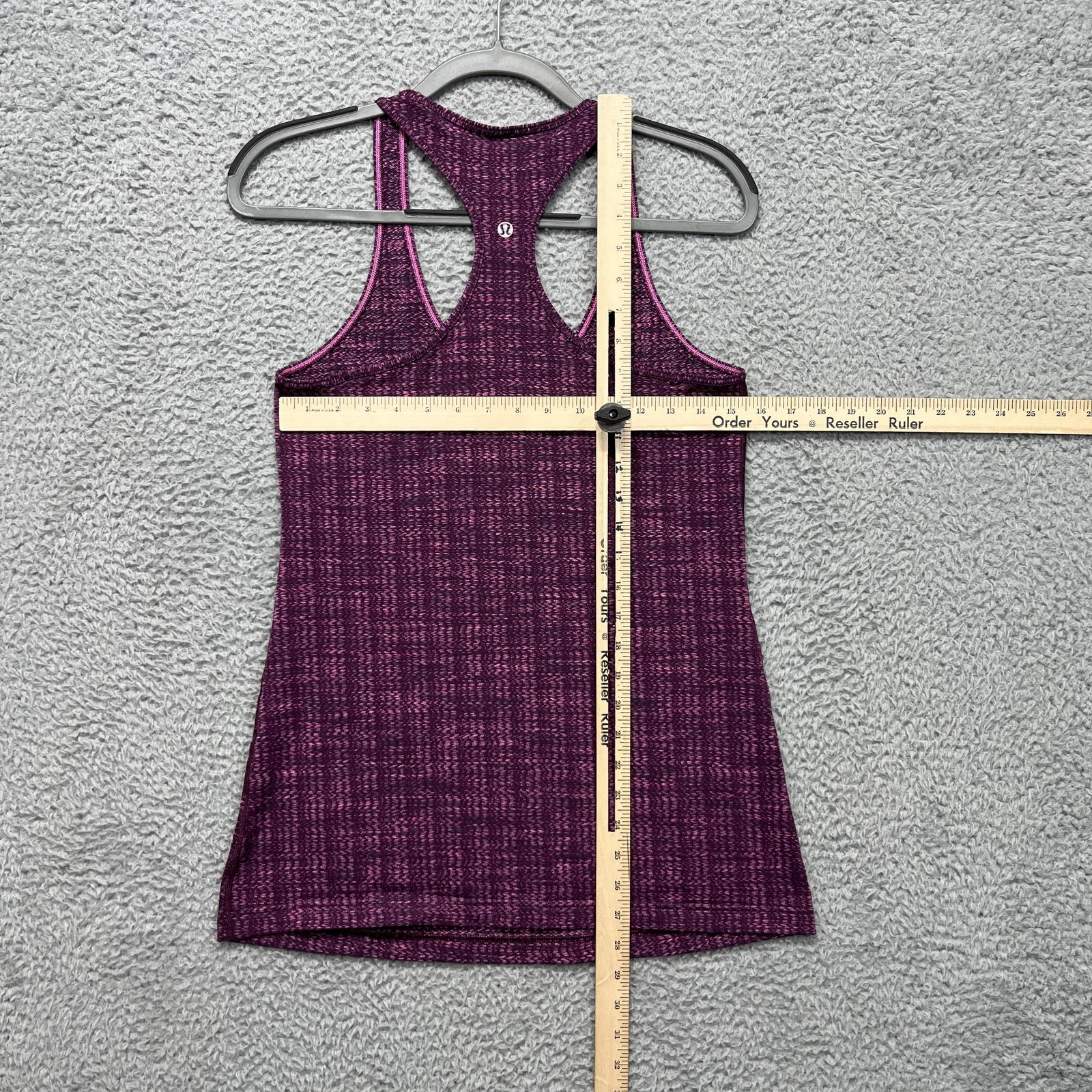 Lululemon Tank Top Womens Small Purple Racerback Running Yoga Gym Athletic