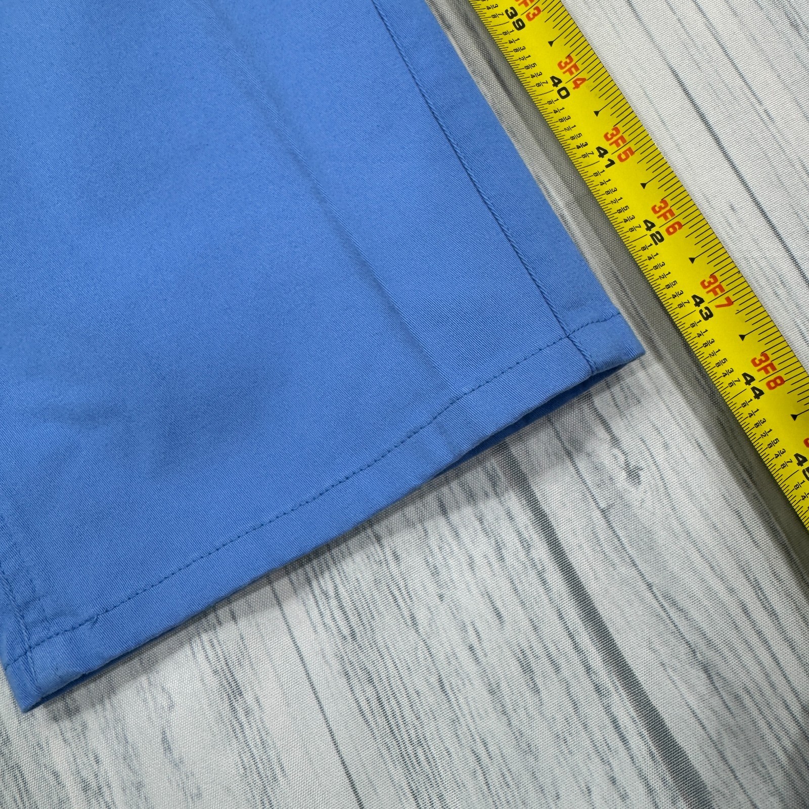 NWT Footjoy Cotton Twill 5 Pocket Pants Lagoon Blue 36×32 Golf Mens FJ $125
