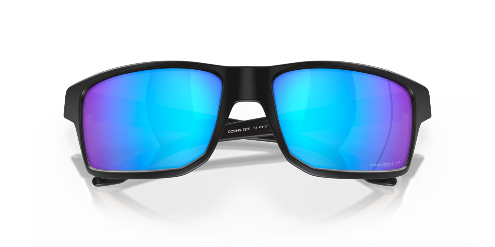 Oakley Sunglasses Gibston OO9449-1260 Matte Black / PRIZM Sapphire POLARIZED