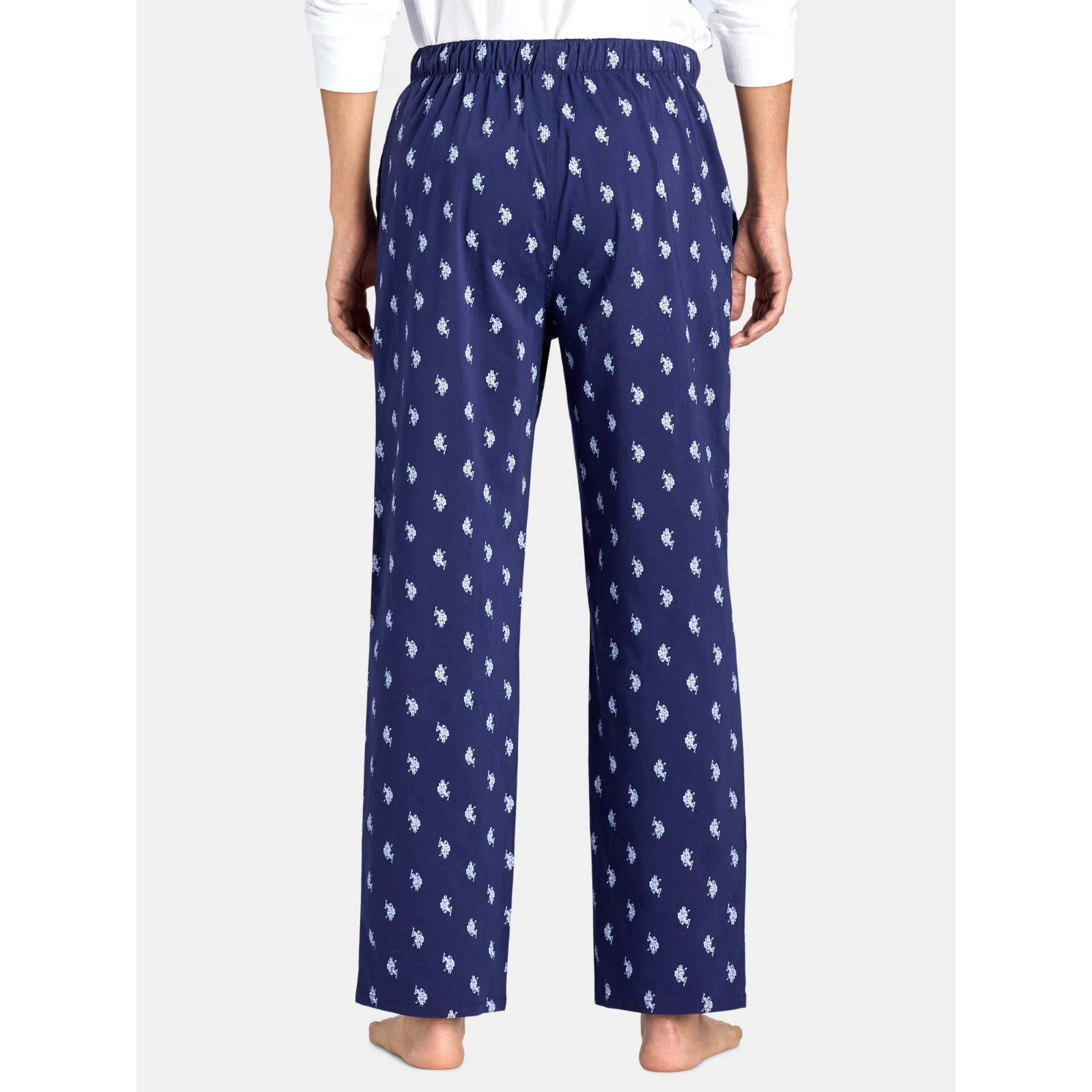 U.S. Polo Assn. SIZE 2XL 51 Men’s Two Pockets Machine Washable Pajamas, Blue NEW