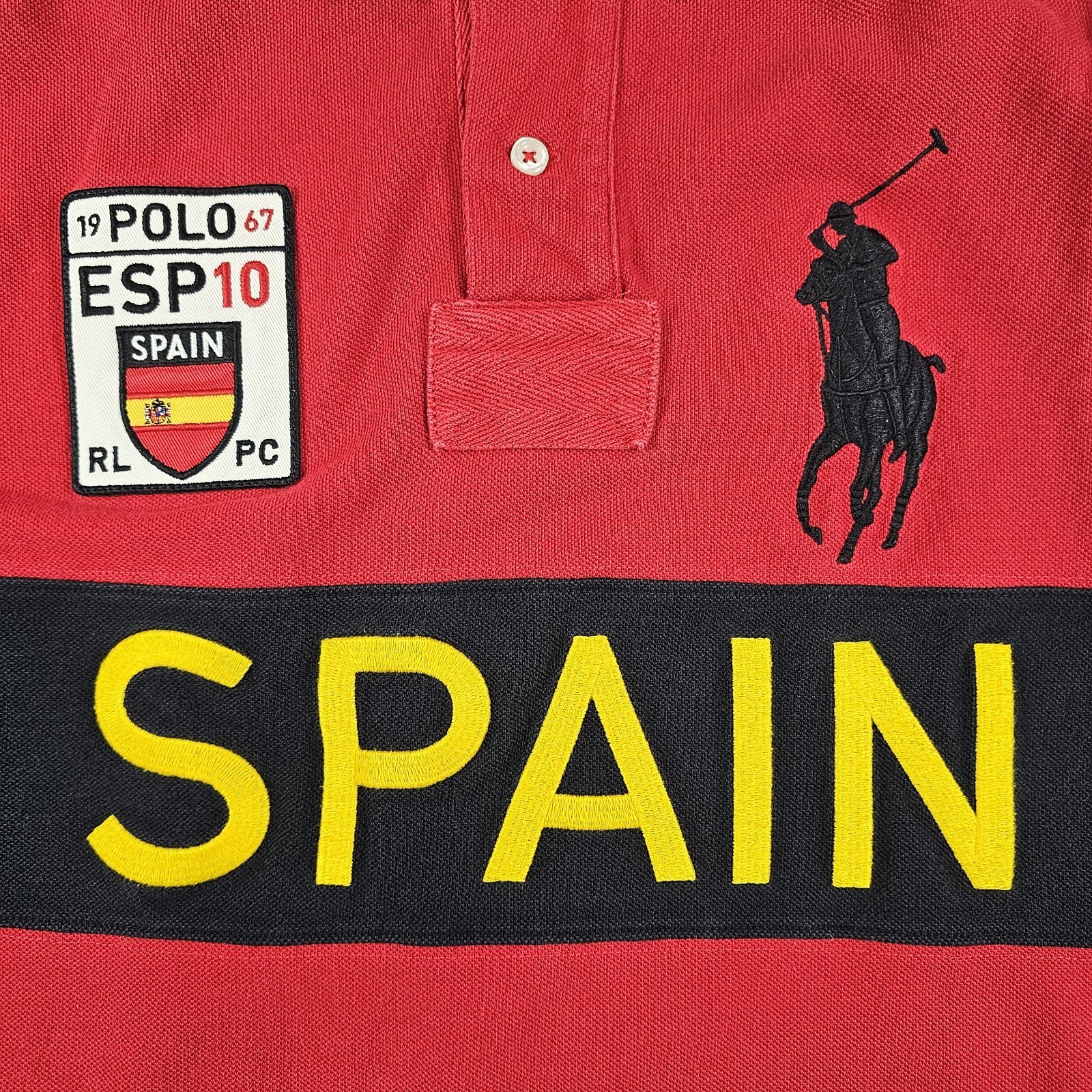 Vintage Polo Ralph Lauren Spain #10 Big Pony Chief Keef Polo Men’s Size Small