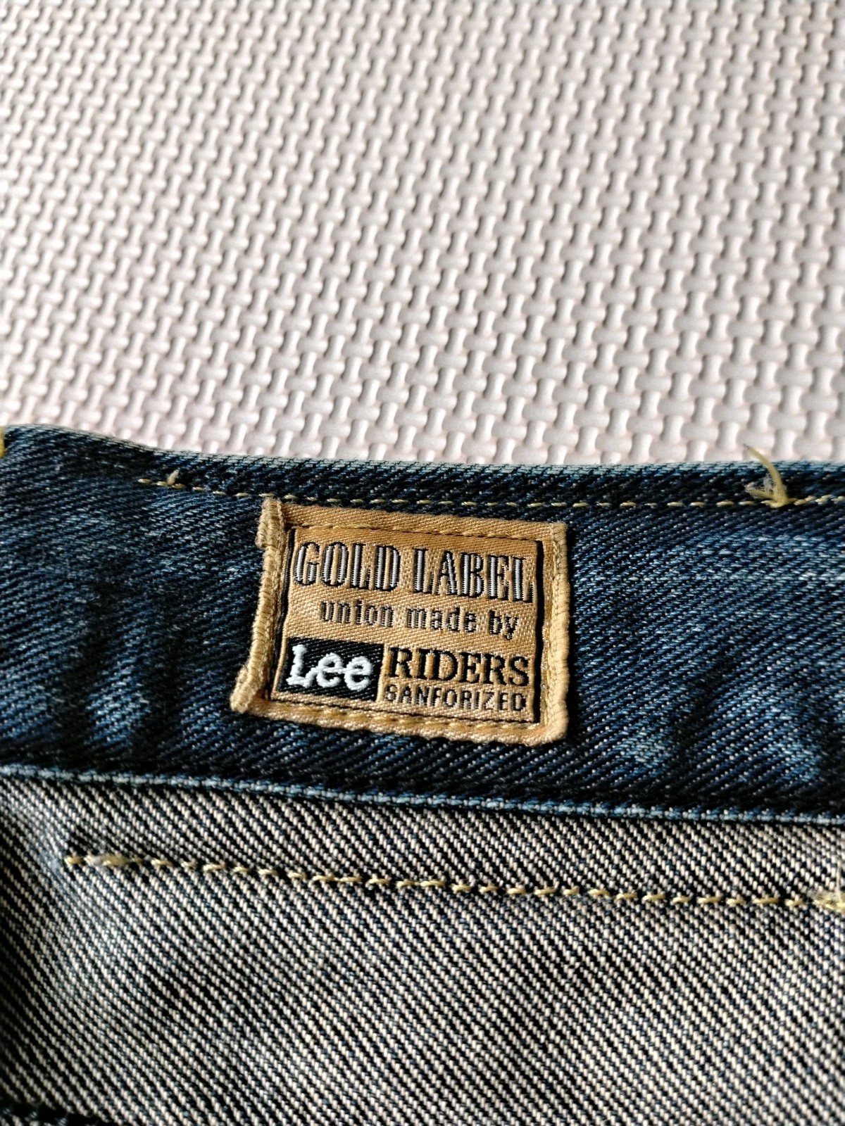 Lee Riders Gold Label LM2205 Bootcut Flare Denim Jeans Distressed Made In Japan