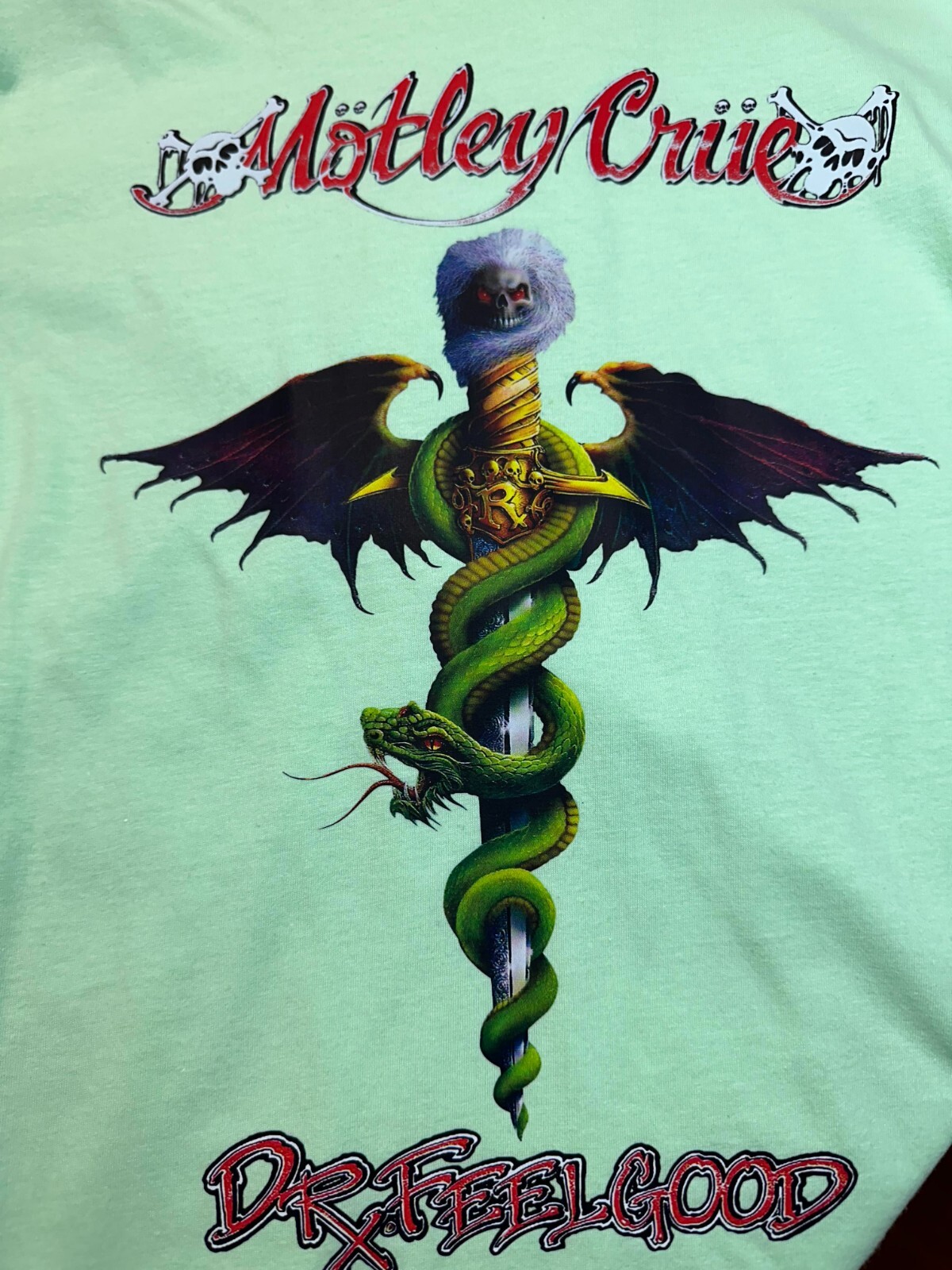 Motley Crue Dr. Feelgood T-Shirt **NEW**