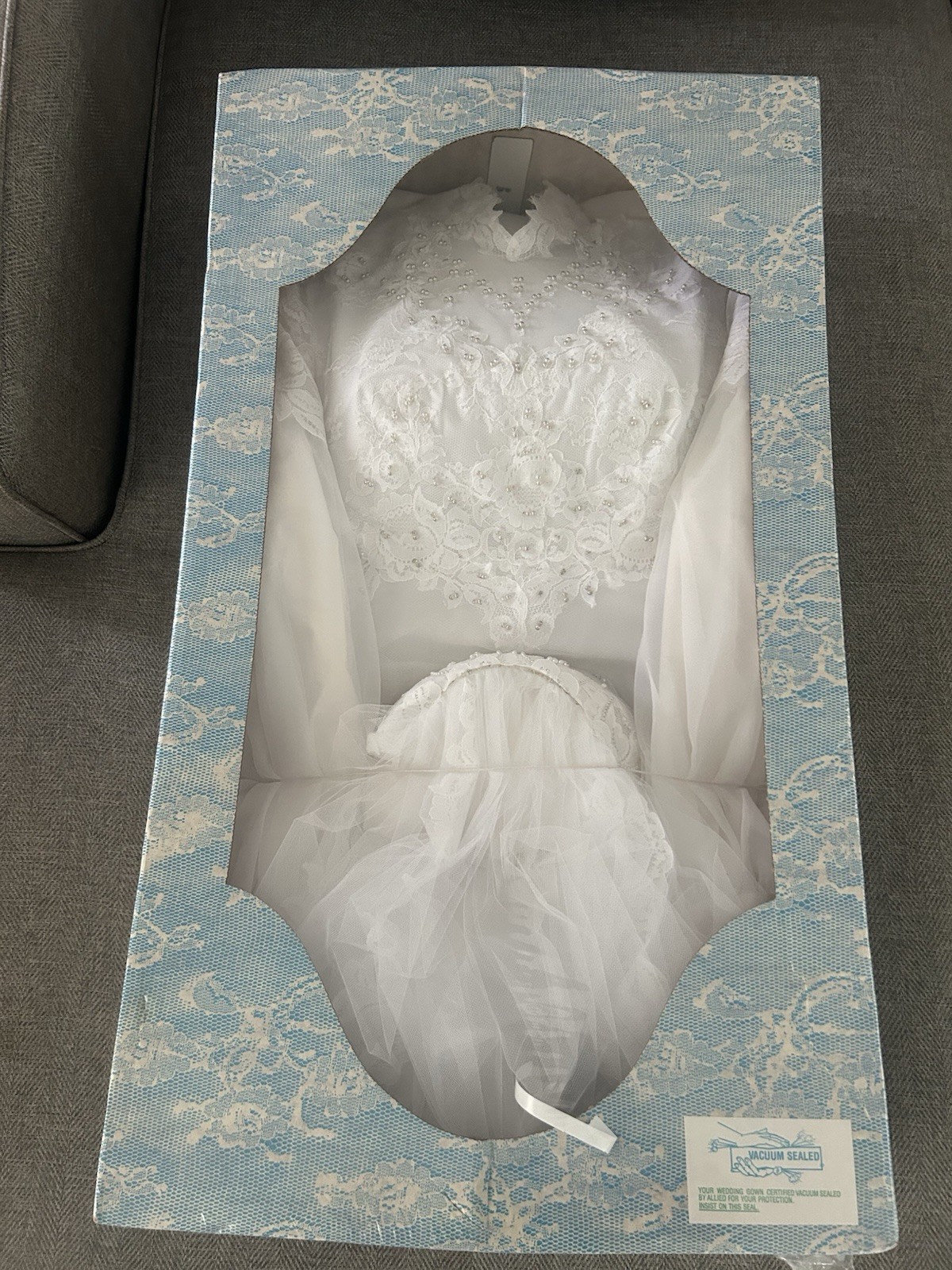 Vintage Preserved Wedding Elegant Off White Dress Preserved by Jack Diamond