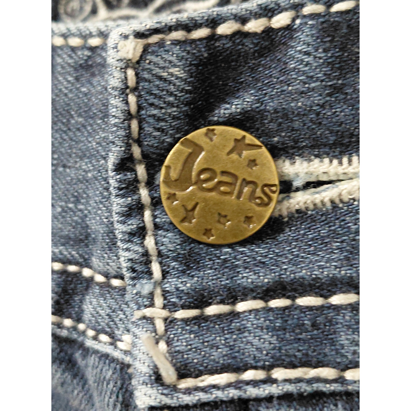 Maurices Premium Jeans Blue Denim Mid Rise Mid (10-12 in) Regular Size 15/16