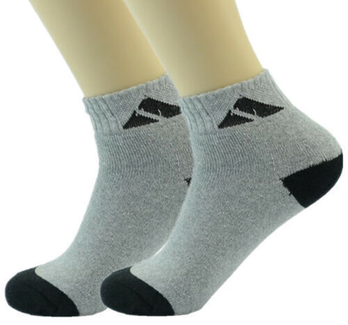 NEW Adi 12 Pairs Sport Ankle/Quarter Crew Mens Socks Cotton low cut Size 10-13